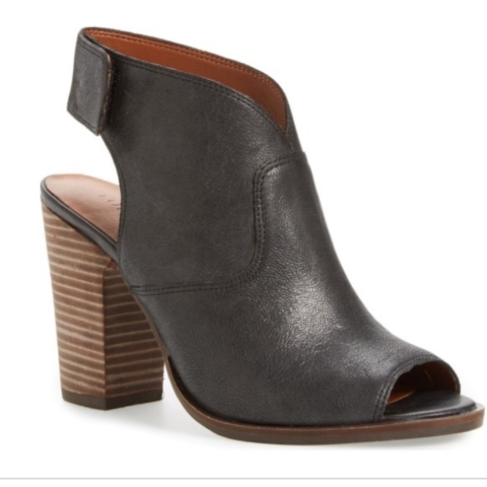 Lucky Brand Lizette Slingback Open Toed Bootie Size 8.5